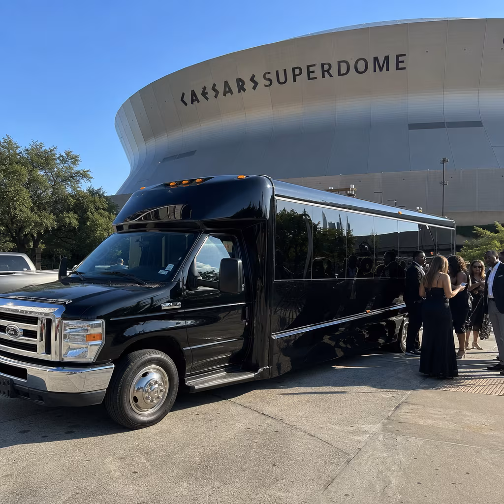 Rent a Bus to Caesars Superdome