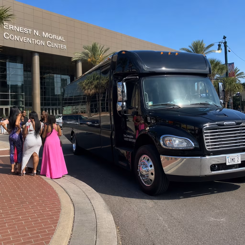 Rent a Bus to the Ernest N. Morial Convention Center