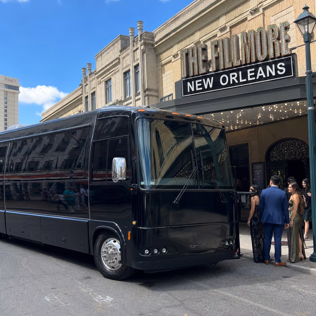 Rent a Bus to The Fillmore New Orleans