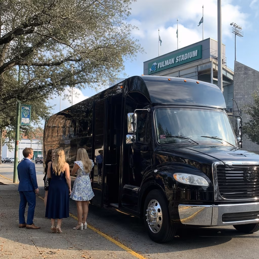 Rent a Bus to Yulman Stadium