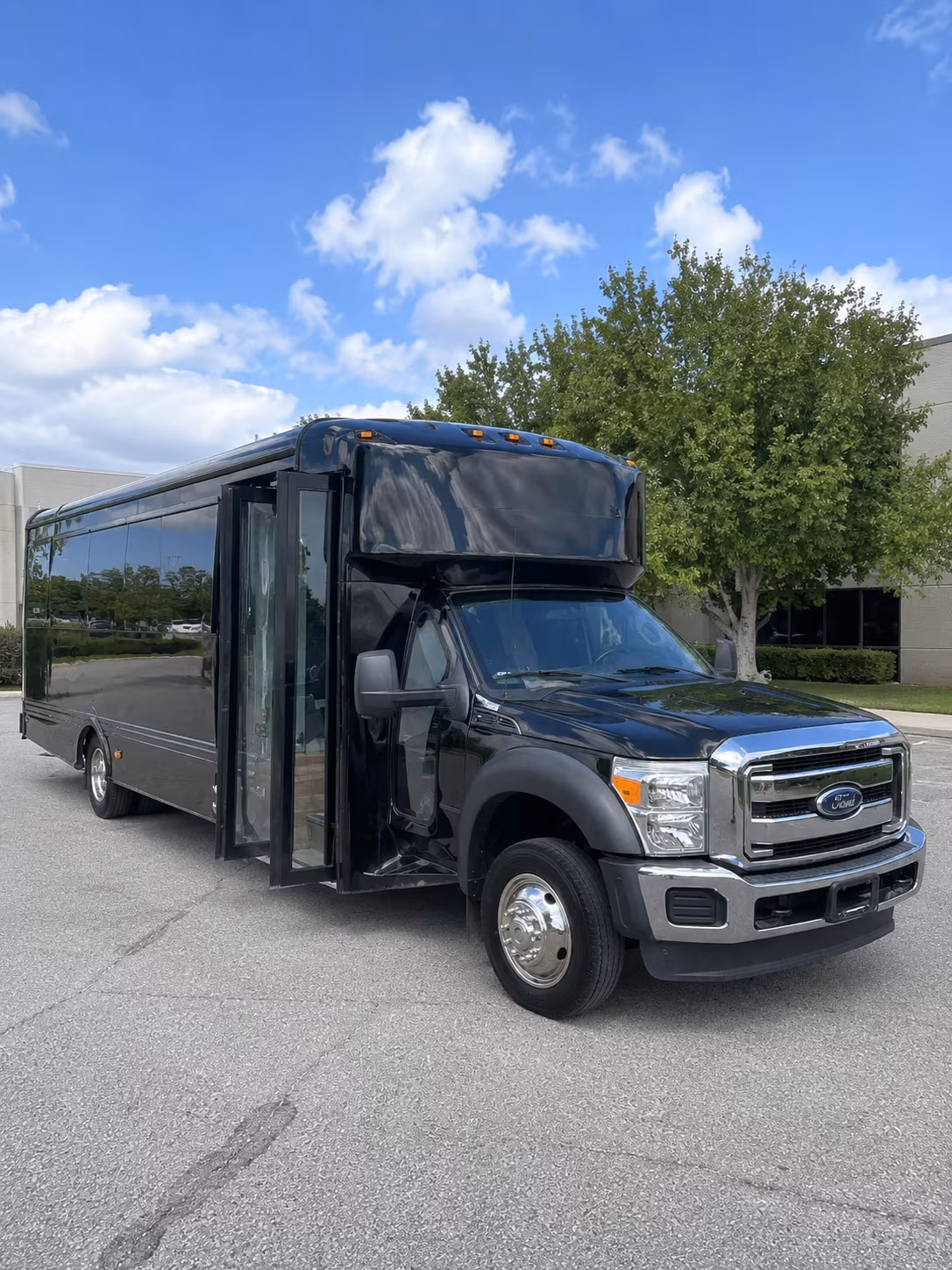 New Orleans Concert & Music Festival Transportation party bus exterior