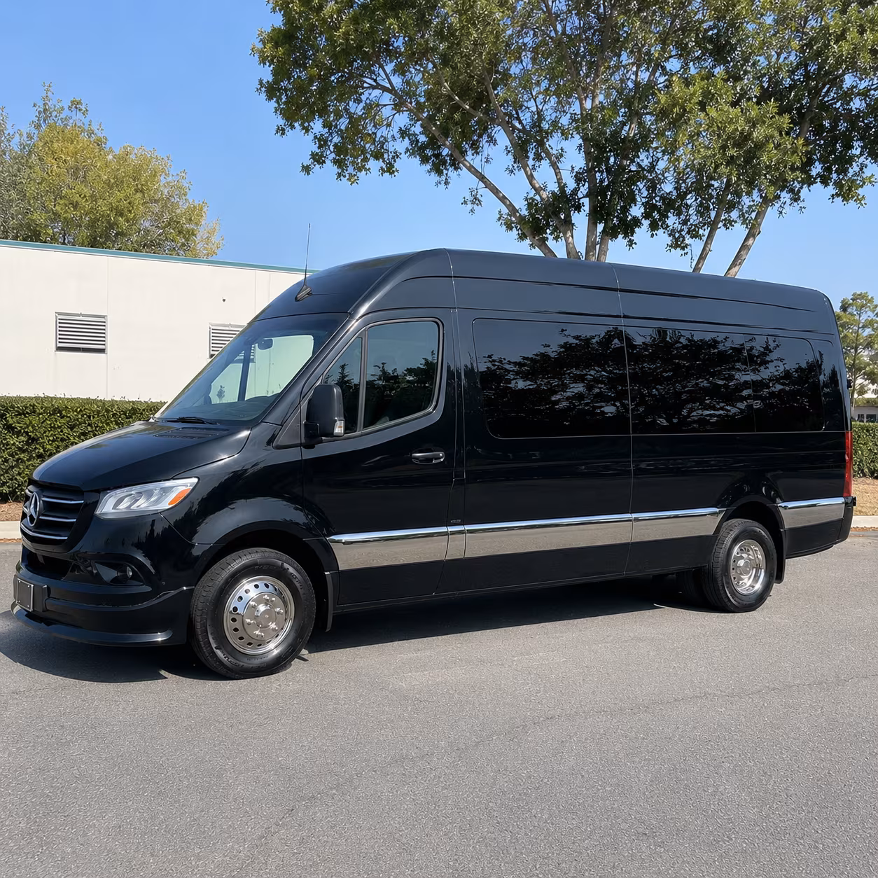 New Orleans Corporate Transportation party bus exterior