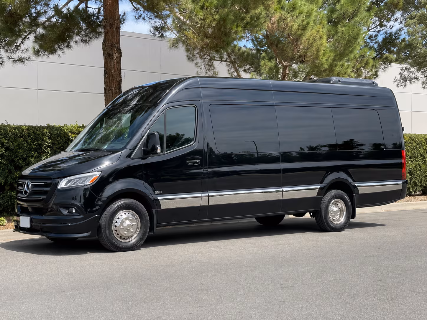 New Orleans Corporate Transportation party bus exterior