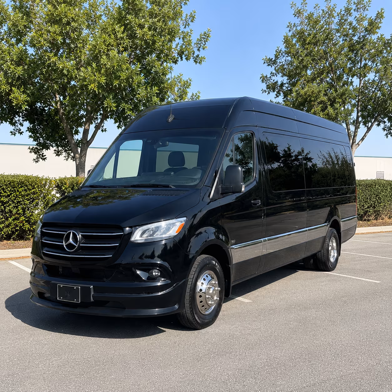 New Orleans Corporate Transportation party bus exterior