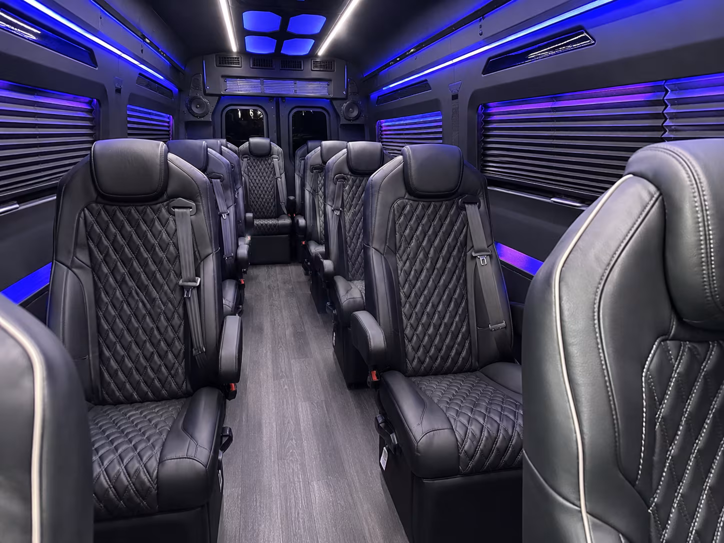 New Orleans Corporate Transportation party bus exterior