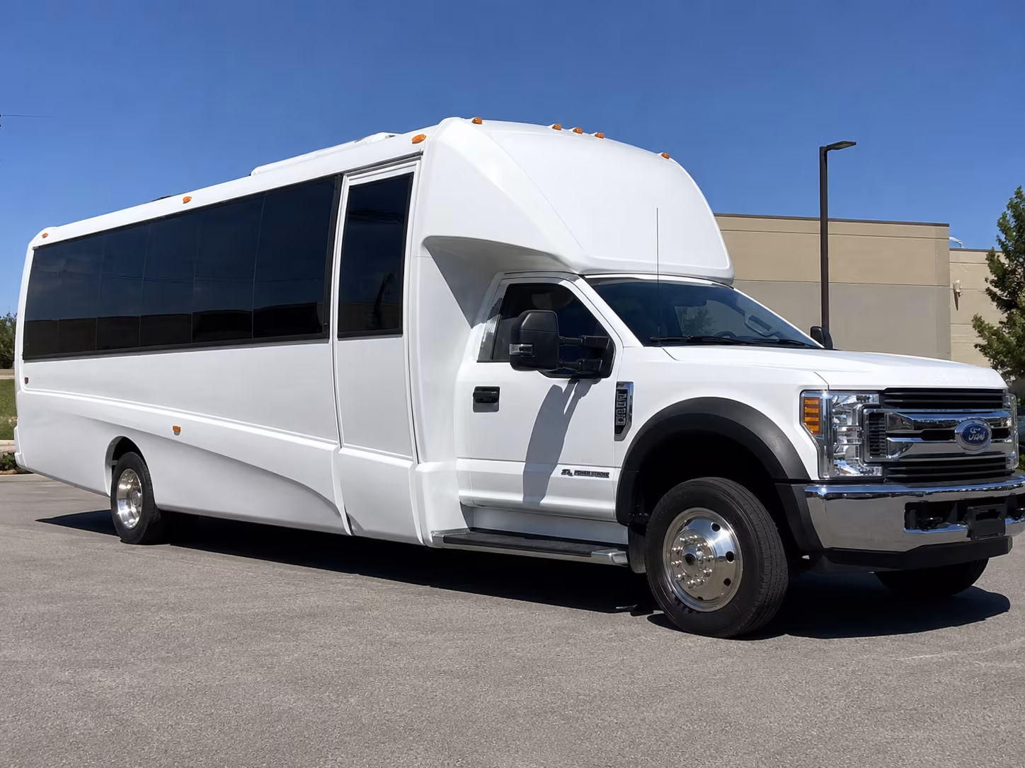 New Orleans Corporate Transportation party bus exterior