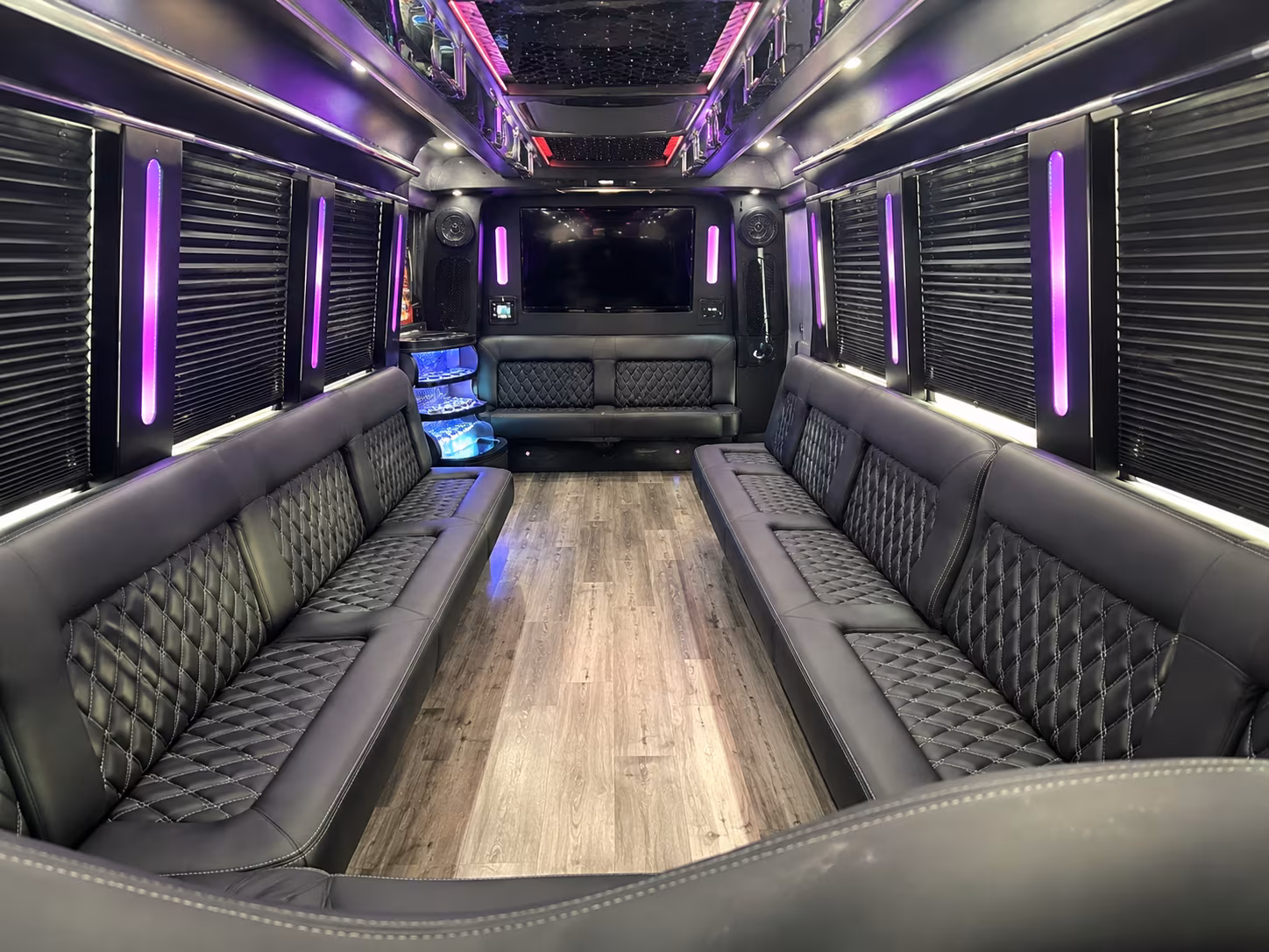 New Orleans Private Event Transportation party bus exterior
