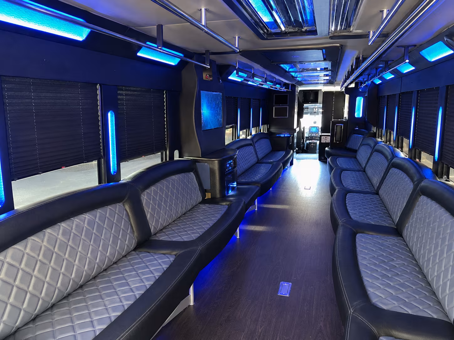 New Orleans Private Event Transportation party bus exterior