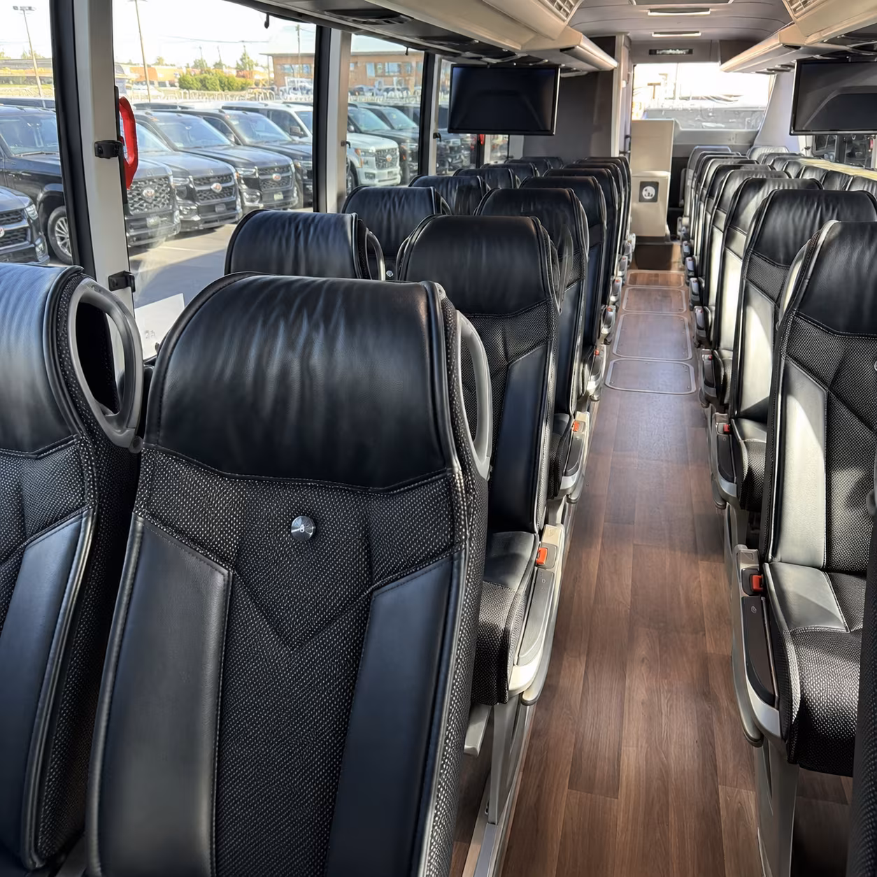 New Orleans School Event Transportation party bus exterior