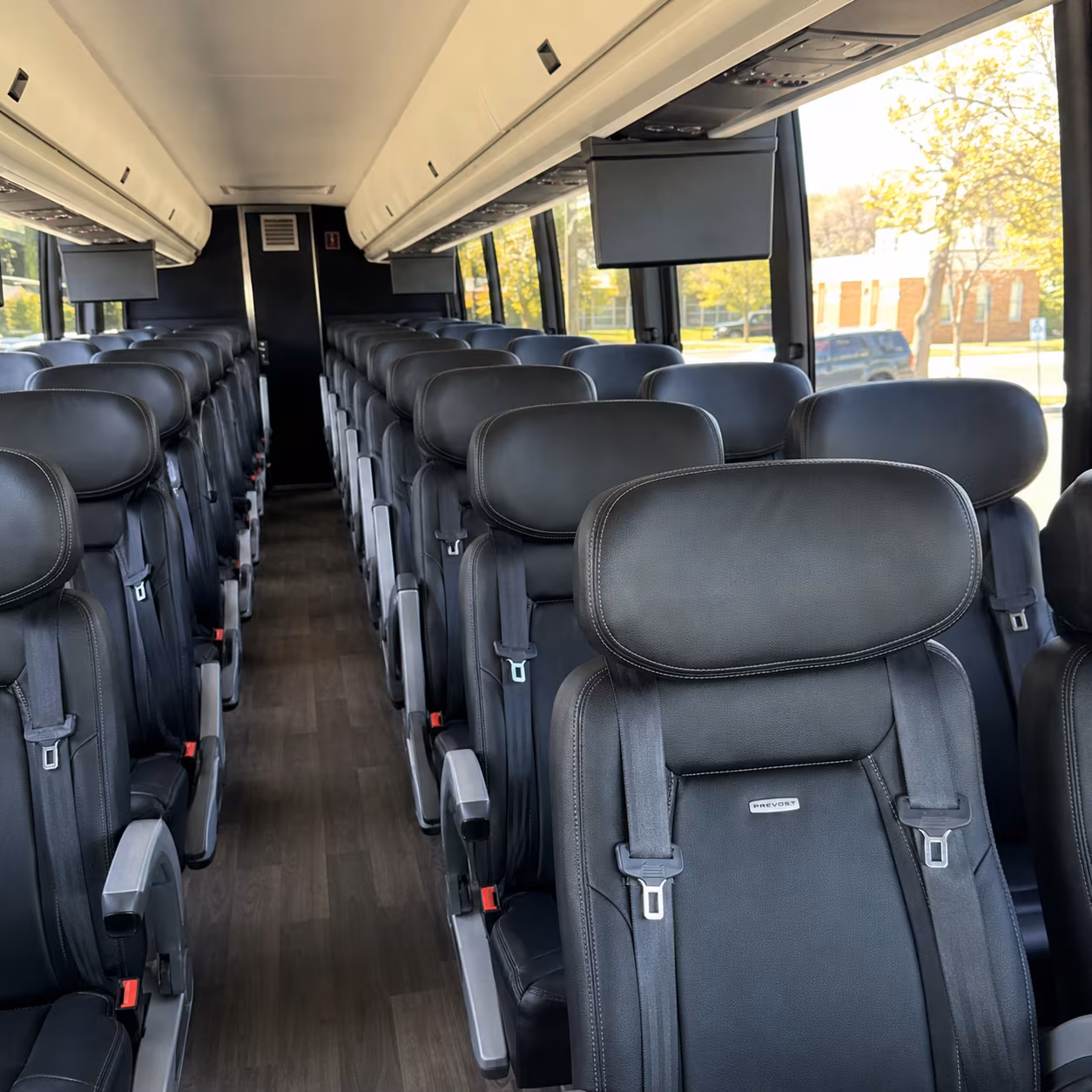 New Orleans School Event Transportation party bus exterior