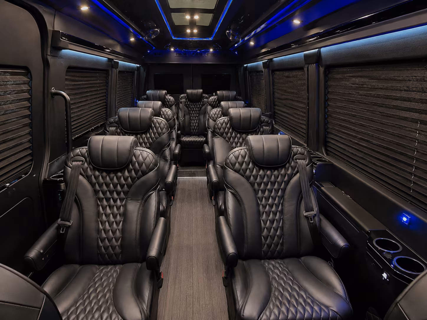 New Orleans School Event Transportation party bus exterior