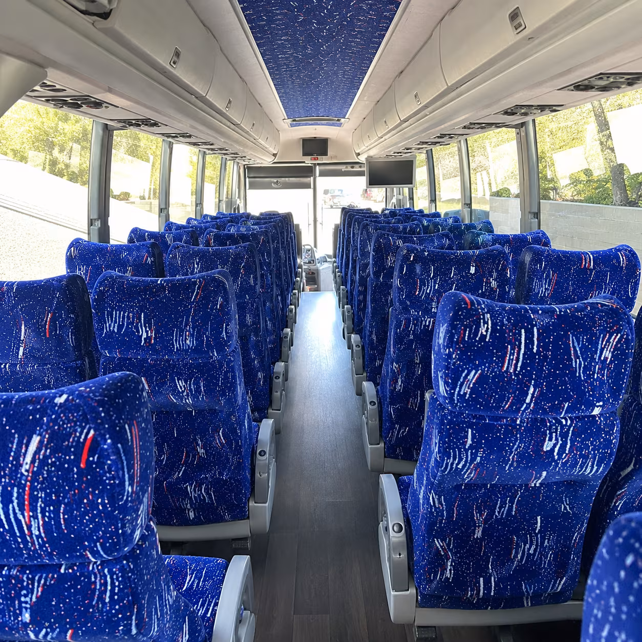 New Orleans School Event Transportation onboard seating
