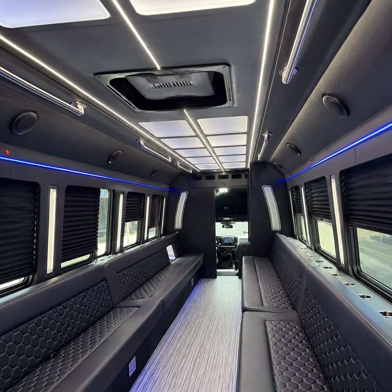 New Orleans Sporting Event Transportation party bus exterior