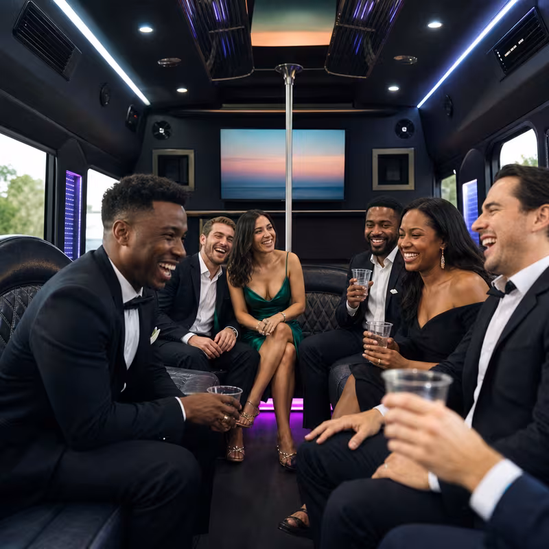 New Orleans Prom & Homecoming Transportation fleet vehicle